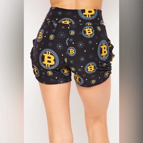 Casual & Comfy Soft Harem Black Shorts - Picture 4 of 9